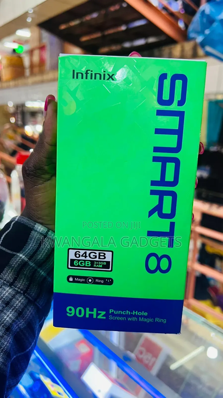 New Infinix Smart 8 128 GB Black