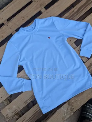 Long Sleeve Sky Blue Original T Shirts