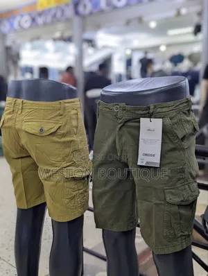 Pure Cotton Short Cargo Pants Size 30 to 40