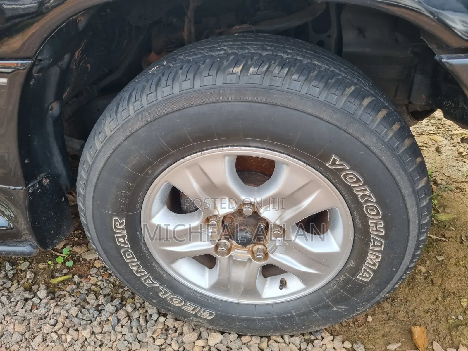 Toyota Land Cruiser Cygnus 4.7 2002 Black