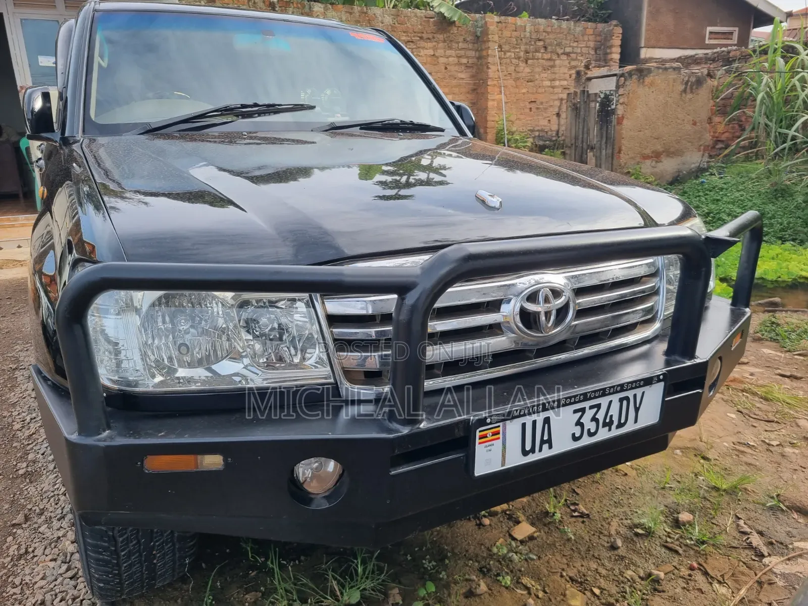 Toyota Land Cruiser Cygnus 4.7 2002 Black