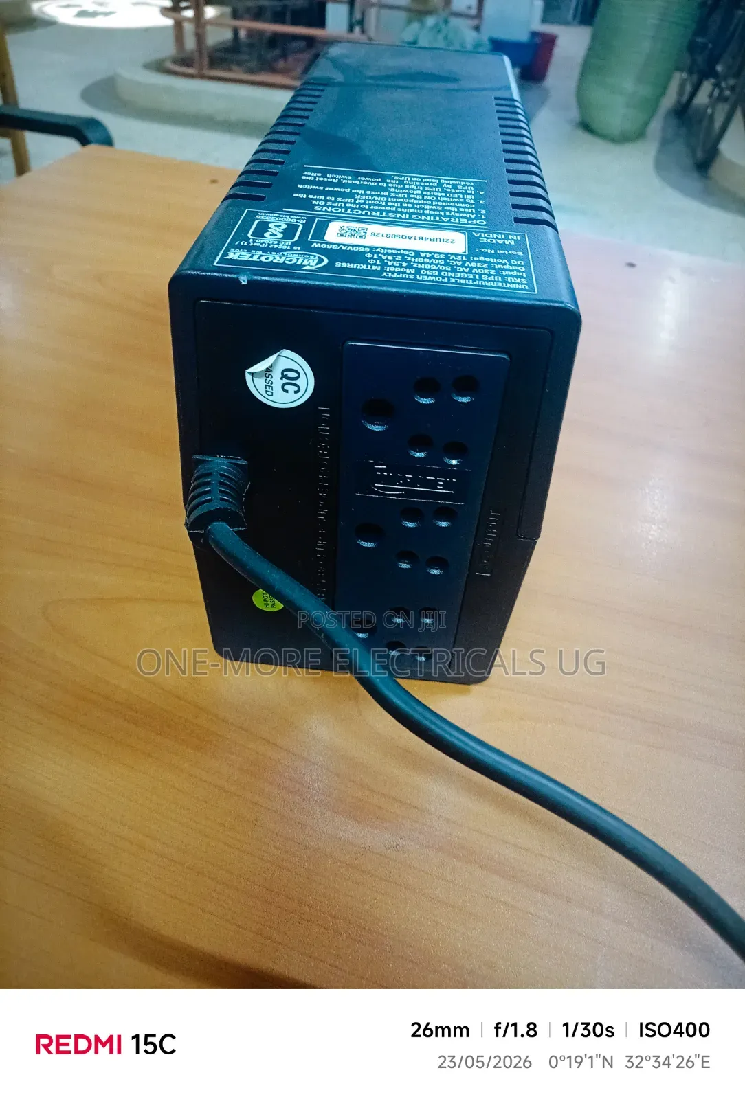 Portable Ups 650va