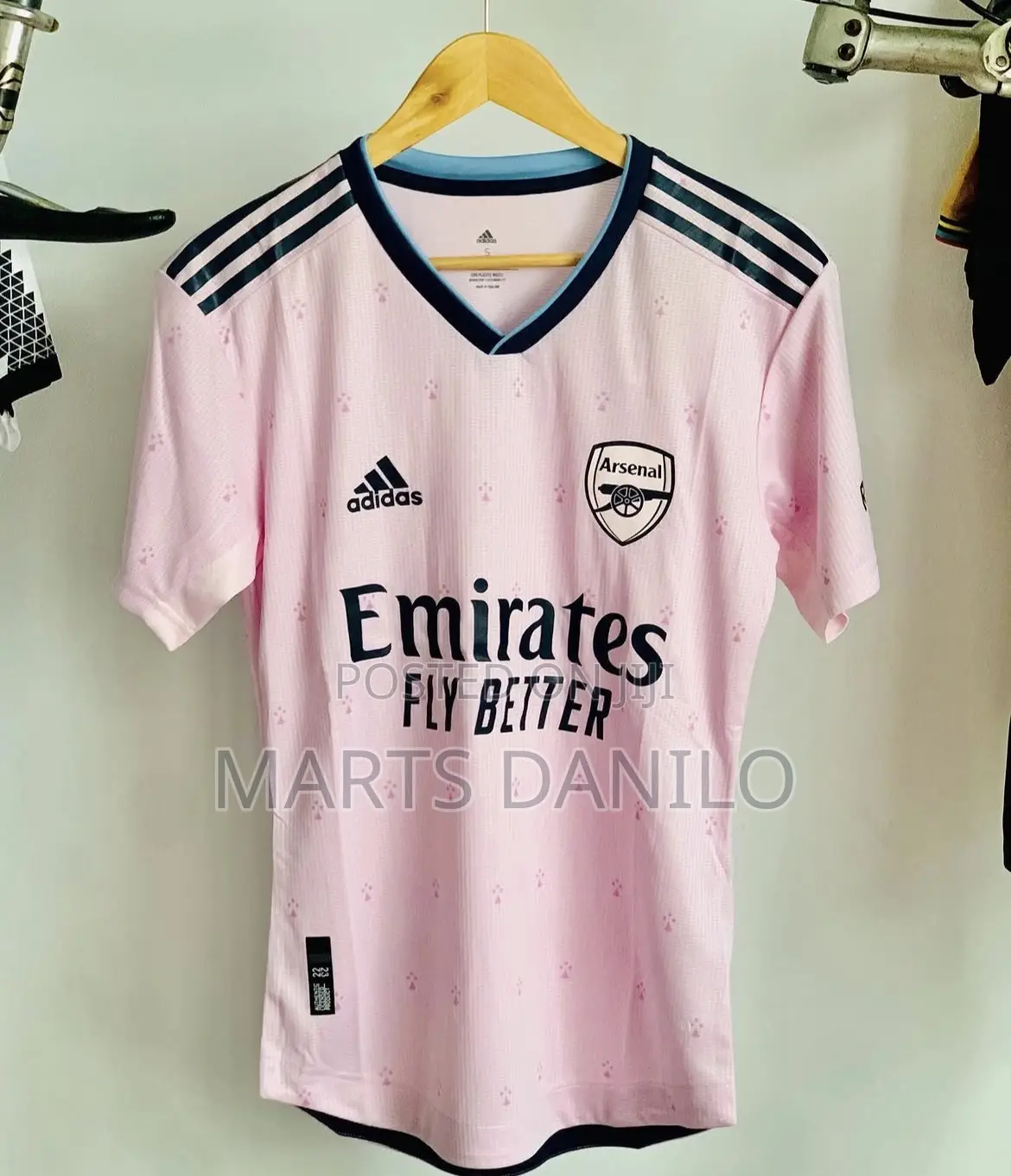 Pink Arsenal Jersey Vintage
