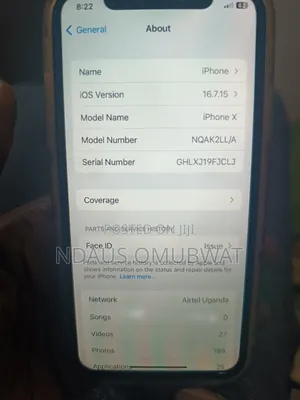 Apple iPhone X 64 GB White