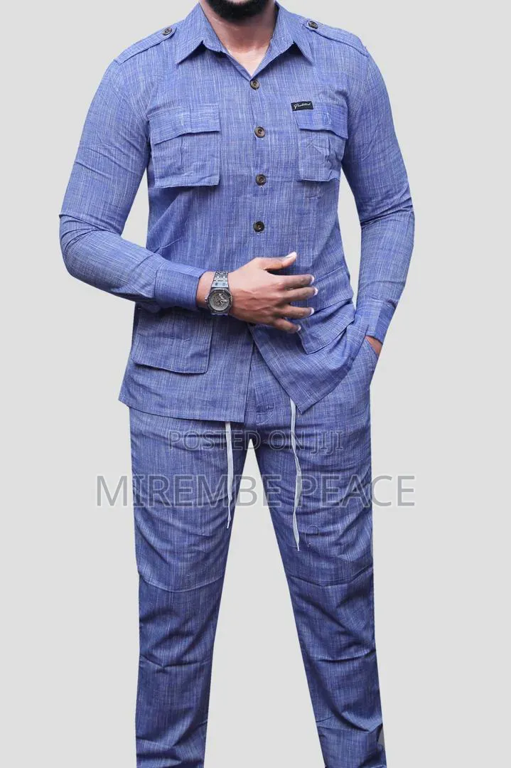 Safari Style Two-Piece Set