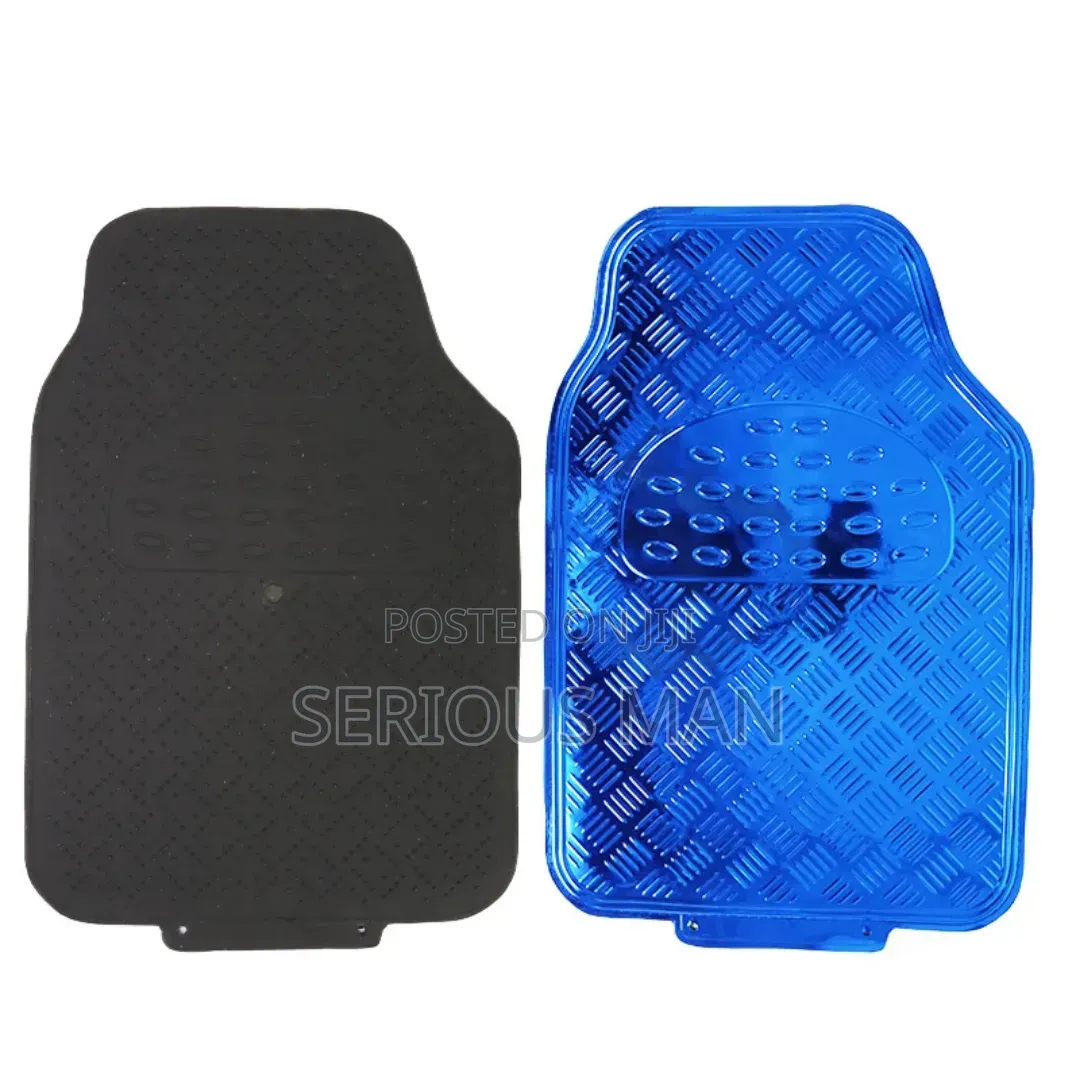 Universal-Fit Automotive Floor Mats Crafted From PVC and Aluminum,