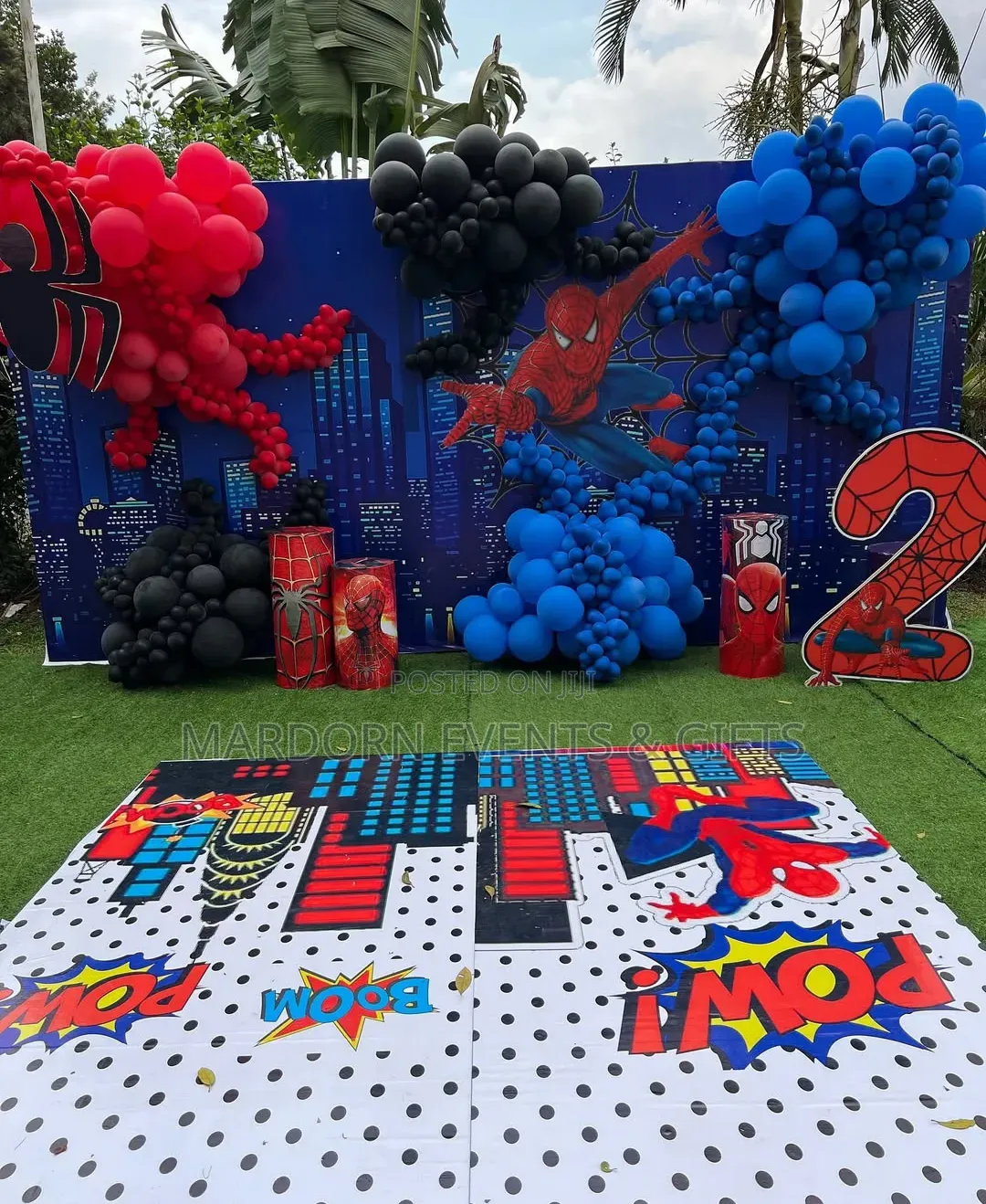 Kids Character Themed Birthday Decor Setups