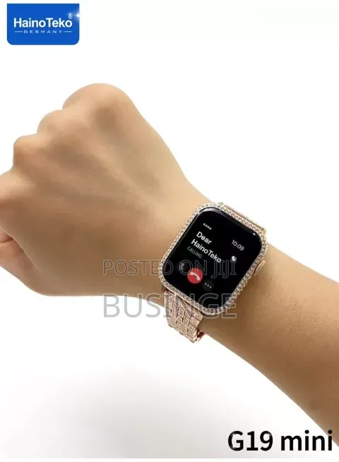 Haino Teko G 19 Mini Smart Watch With Wireless Charger