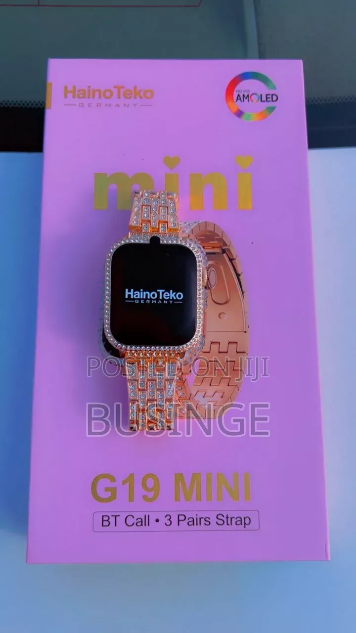 Haino Teko G 19 Mini Smart Watch With Wireless Charger