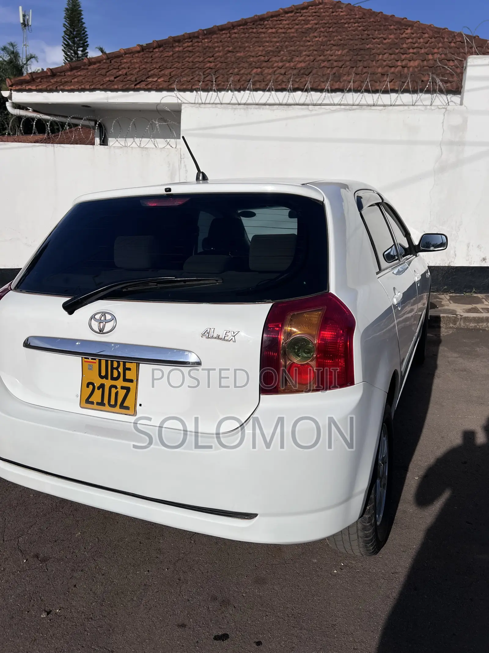 Toyota Allex 2006 White