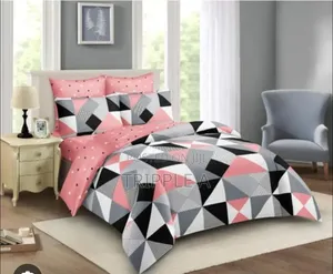 Pink Pattern Duvet Set