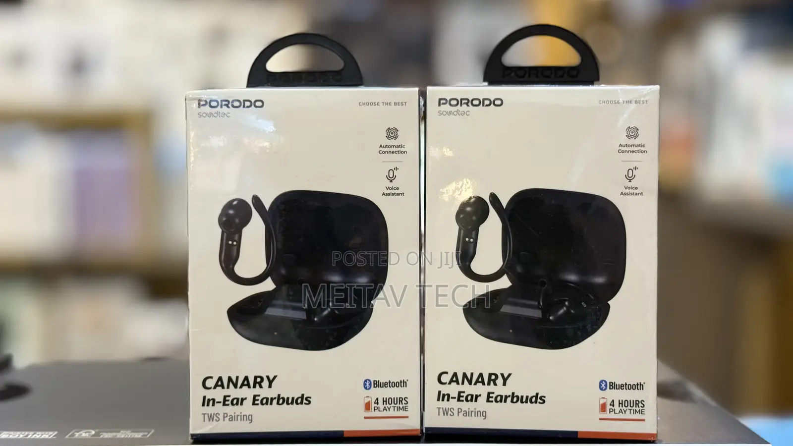 Porodo Soundtec Canary in-Ear Earbuds