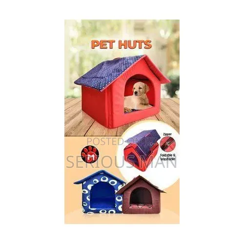 Foldable Pet House Removable Washable Cat / Small Dog House