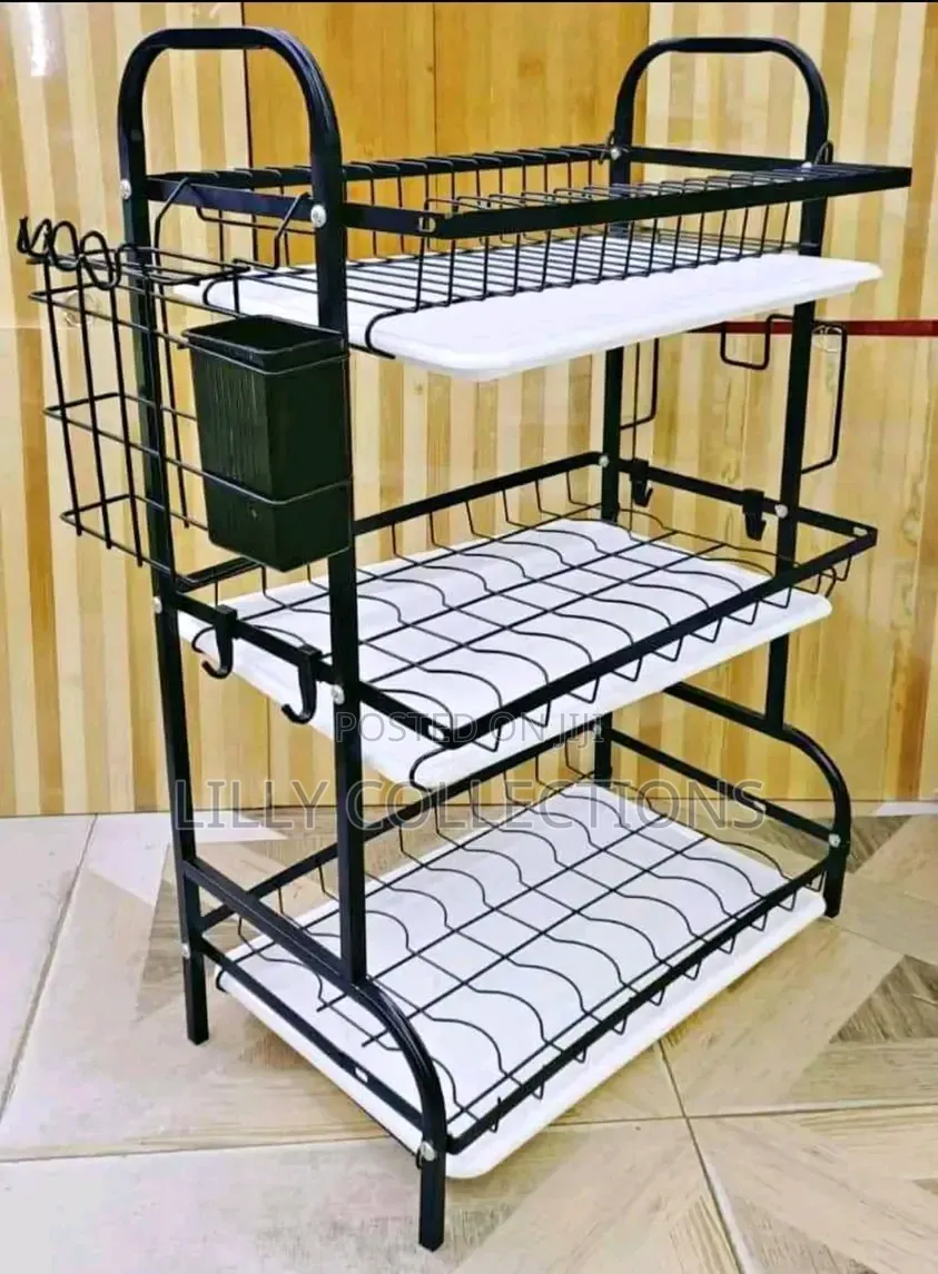 Three Layers Kitchen Rack