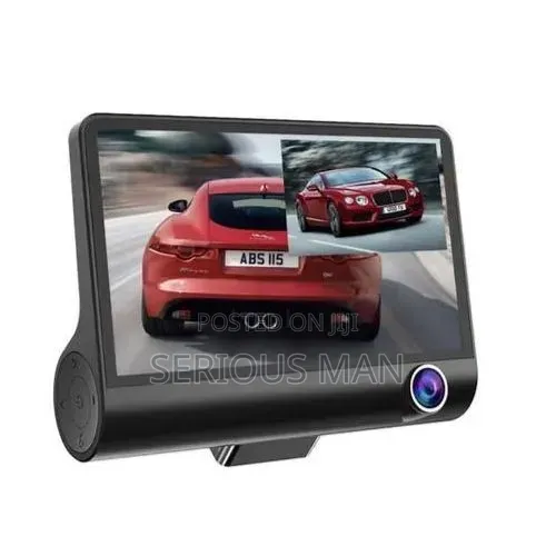 4-Inch Car Dashboard Camera - Black
