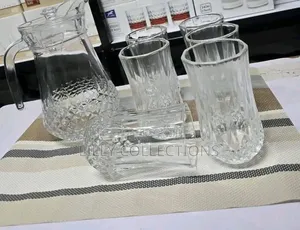 6 Pieces of Long Juice Glasses With Ajug