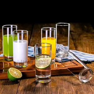 6 Pieces of Long Juice Glasses With Ajug