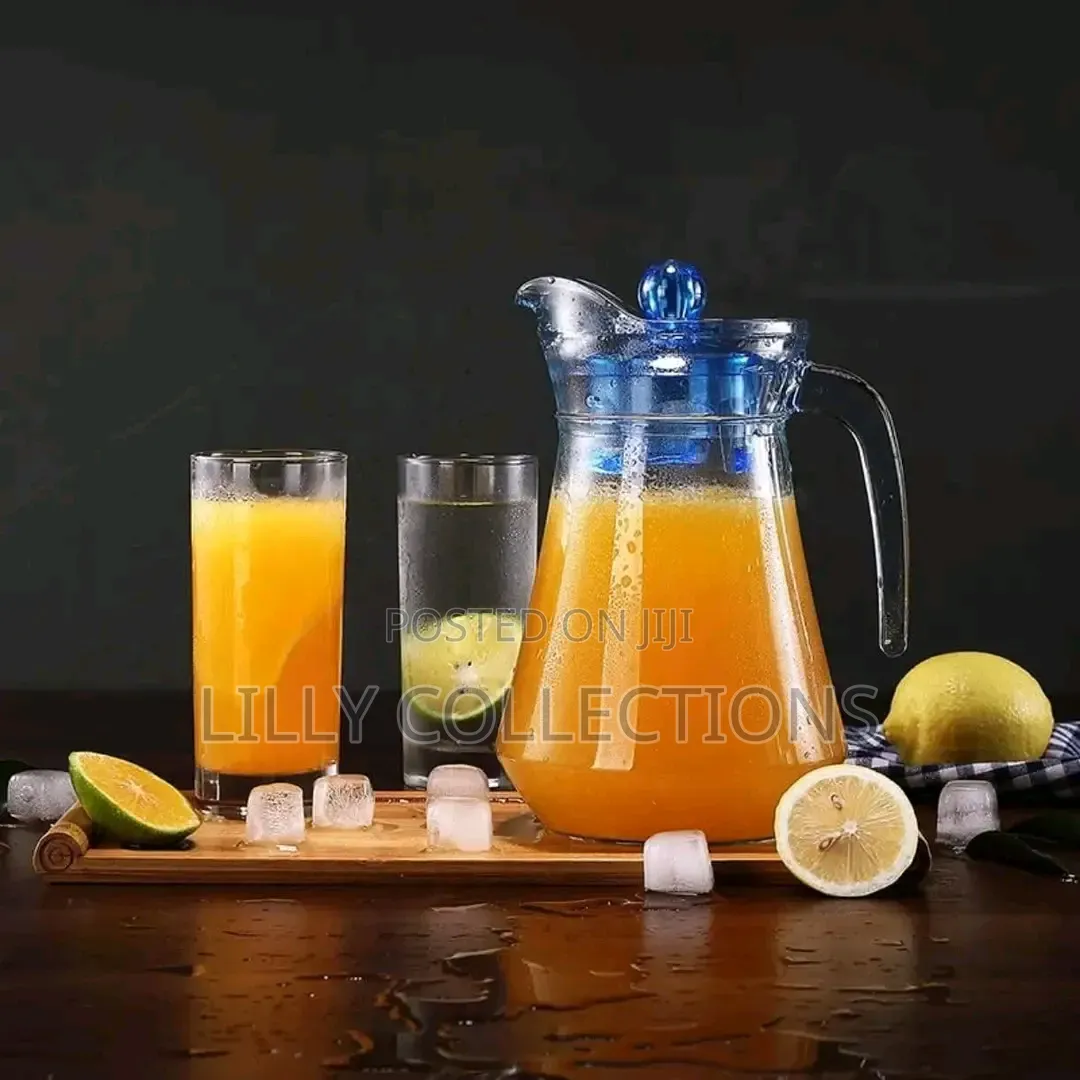6 Pieces of Long Juice Glasses With Ajug