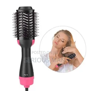 Hot Air Blower 3 in 1 Curler One Step Hair Straightener