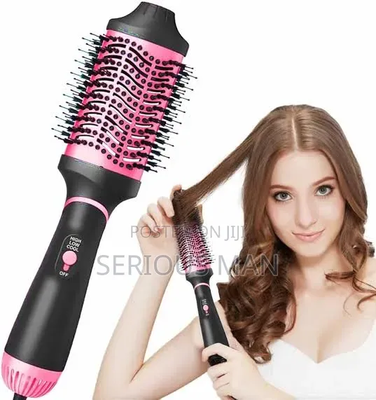 Hot Air Blower 3 in 1 Curler One Step Hair Straightener