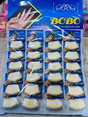 Bobo Nails Chart for Manicure and Pedicure