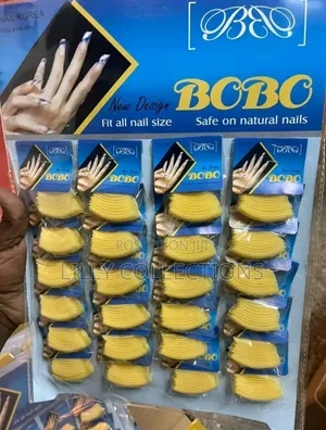 Bobo Nails Chart for Manicure and Pedicure