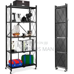 Folding Multi Function Kitchen Storage Organizer Rack