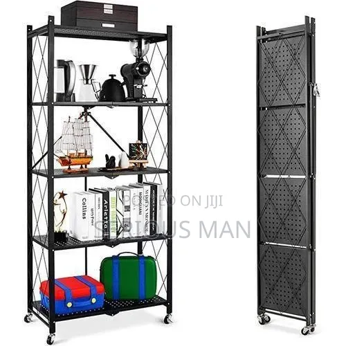 Folding Multi Function Kitchen Storage Organizer Rack