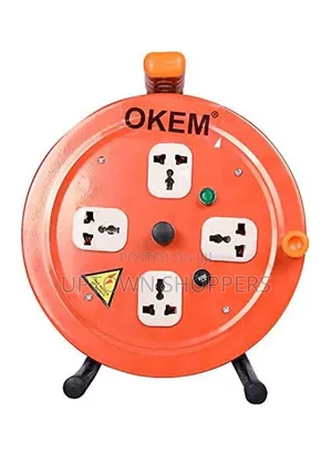 50m Extension Cable Reel 50mtrs 2.5mm For Power Extension