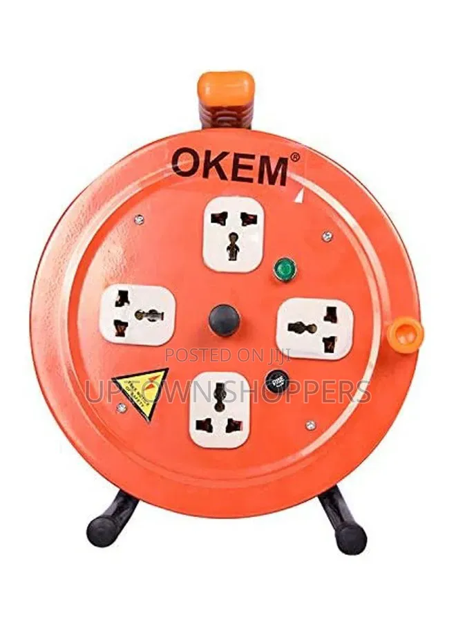 50m Extension Cable Reel 50mtrs 2.5mm For Power Extension