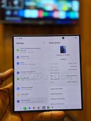 Samsung Galaxy Z Fold7 512 GB Blue