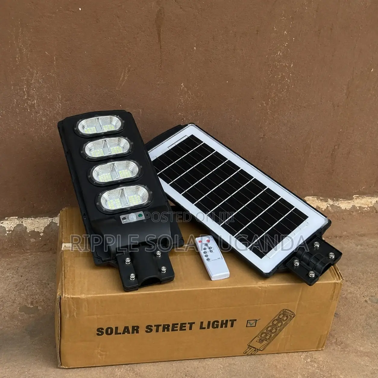 200w Solar Street Light With Lithium Battery Outdoor Security Light