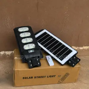 200w Solar Street Light With Lithium Battery Outdoor Security Light