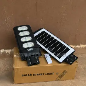 200w Solar Street Light With Lithium Battery Outdoor Security Light
