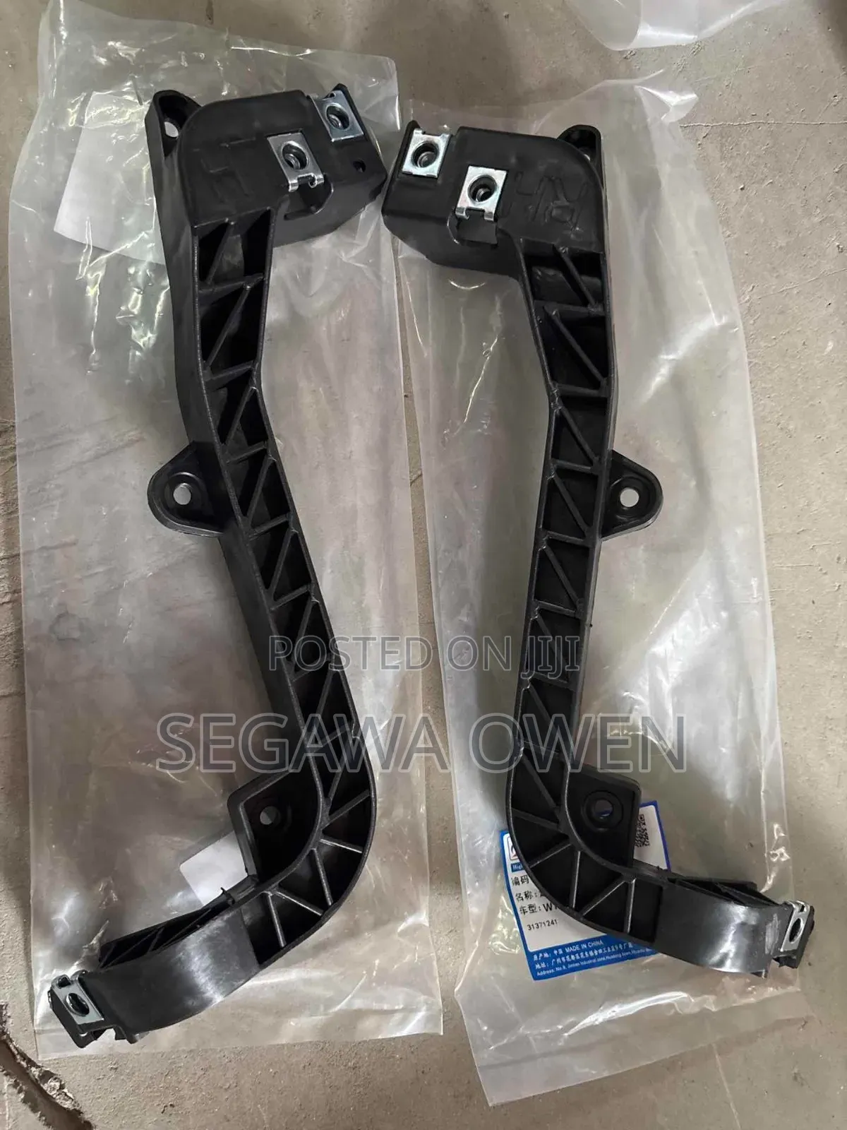 Front Bumper Holders/Brackets for Gle350d W166 4matic