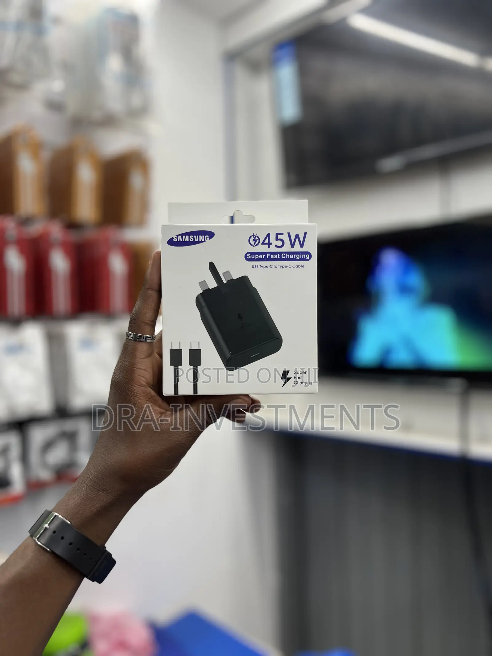 Original Samsung 45w Super Fast Charger | Samsung Travel Adapter
