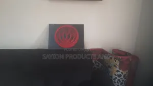 String Art Red and Black Color