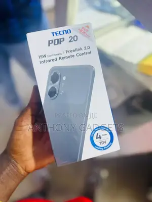 New Tecno Pop 20 64 GB Black
