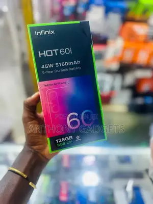 New Infinix Hot 60i 128 GB Blue