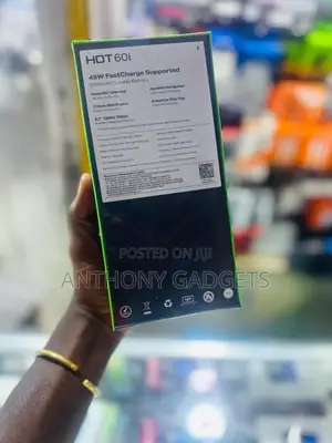 New Infinix Hot 60i 128 GB Blue