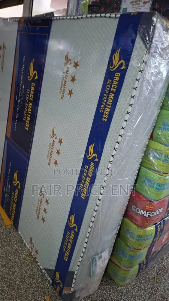 Fibre Mattress High Density. 5*6*6inches.( White)