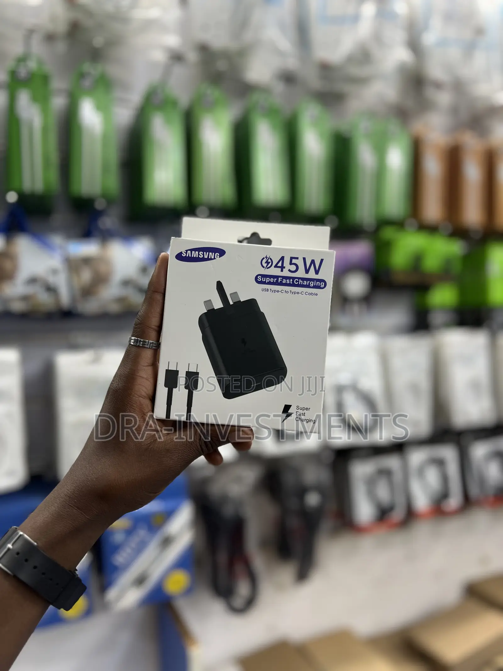 Original Samsung 45w Super Fast Charger | Genuine Samsung Charger