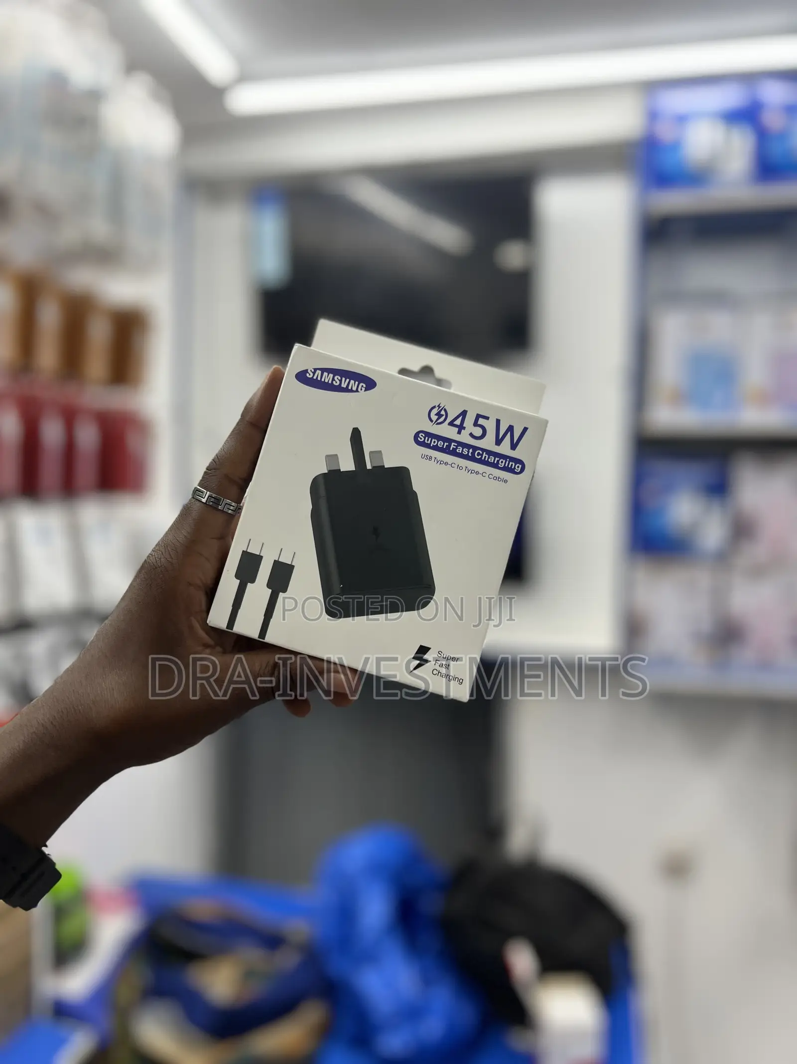 Original Samsung 45w Super Fast Charger | Genuine Samsung Charger