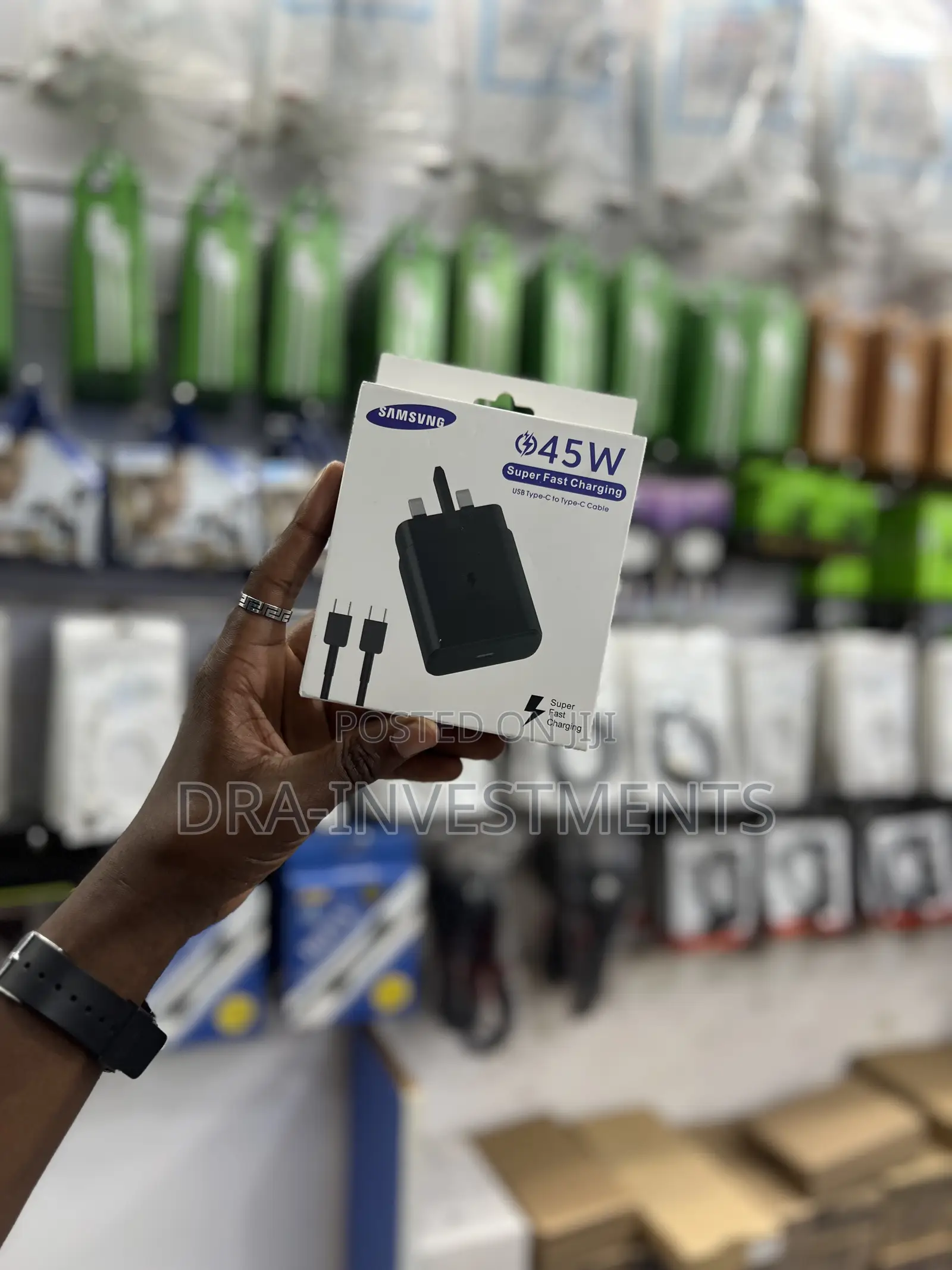 Original Samsung 45w Super Fast Charger | Genuine Samsung Charger