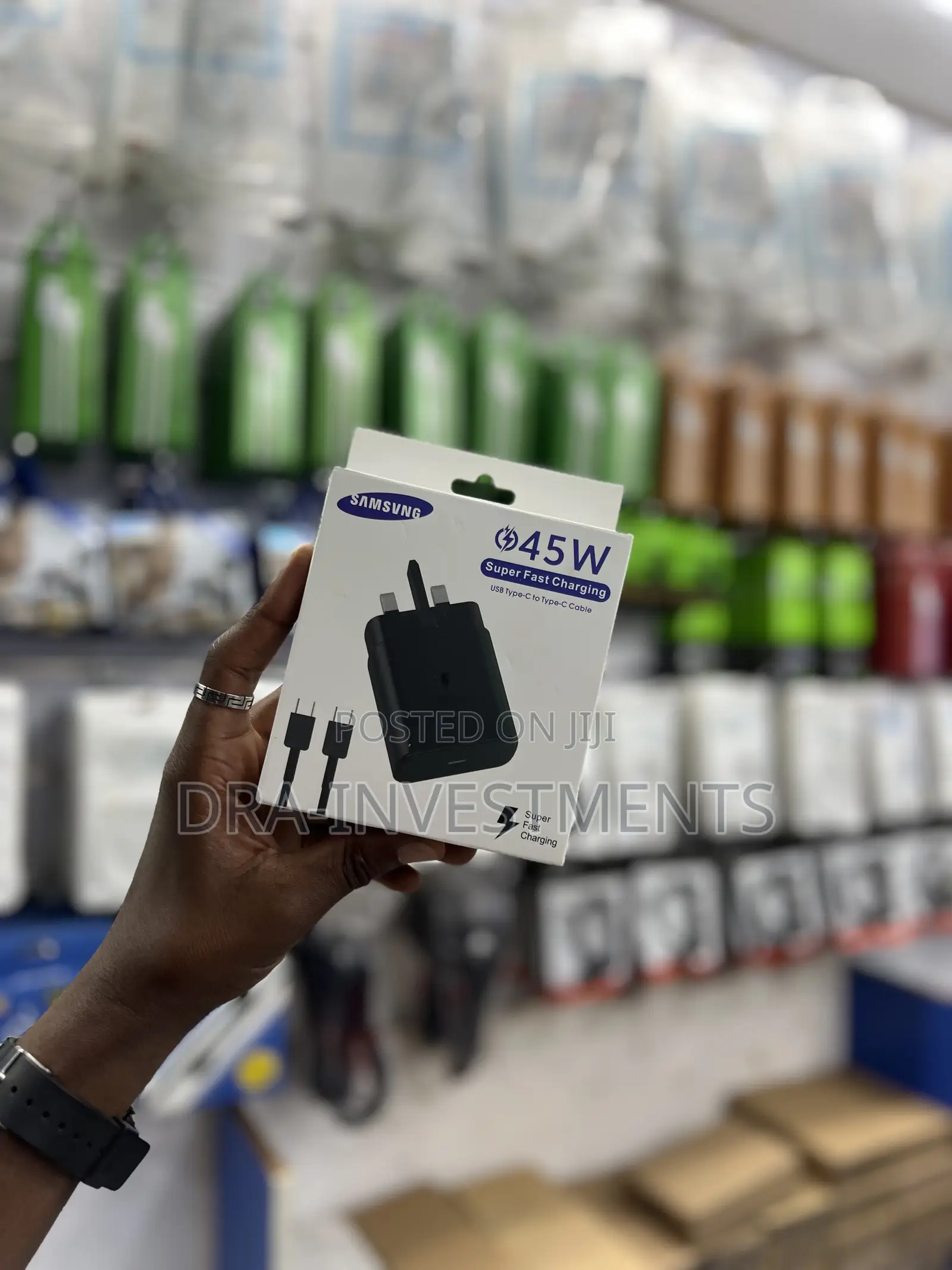 Original Samsung 45w Super Fast Charger | Genuine Samsung Charger