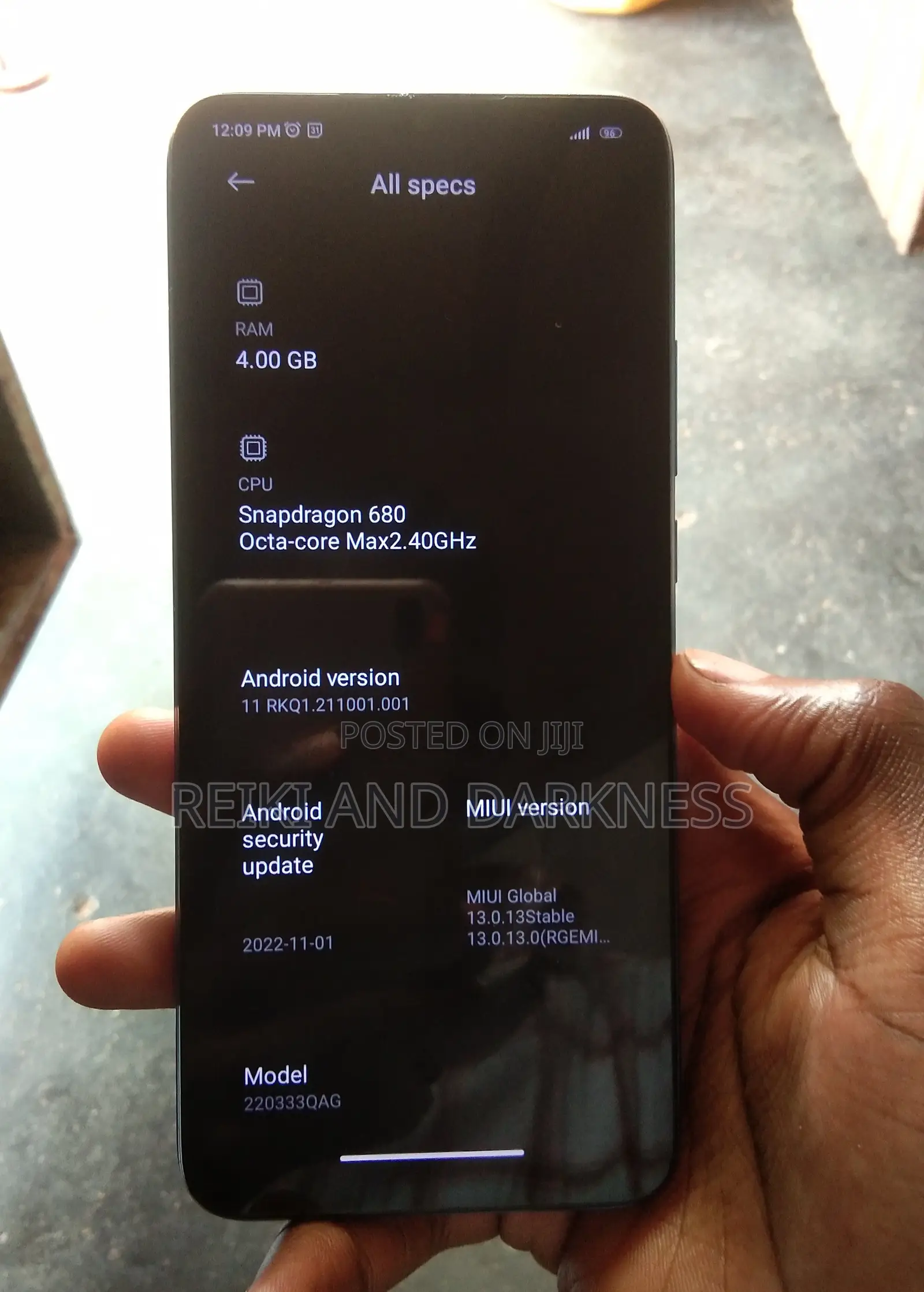 Xiaomi Redmi 10C 128 GB Blue