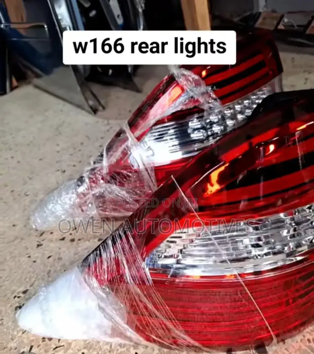 Behind Lights/Rear Lights for Ml350 W166 4matic and Bluetec