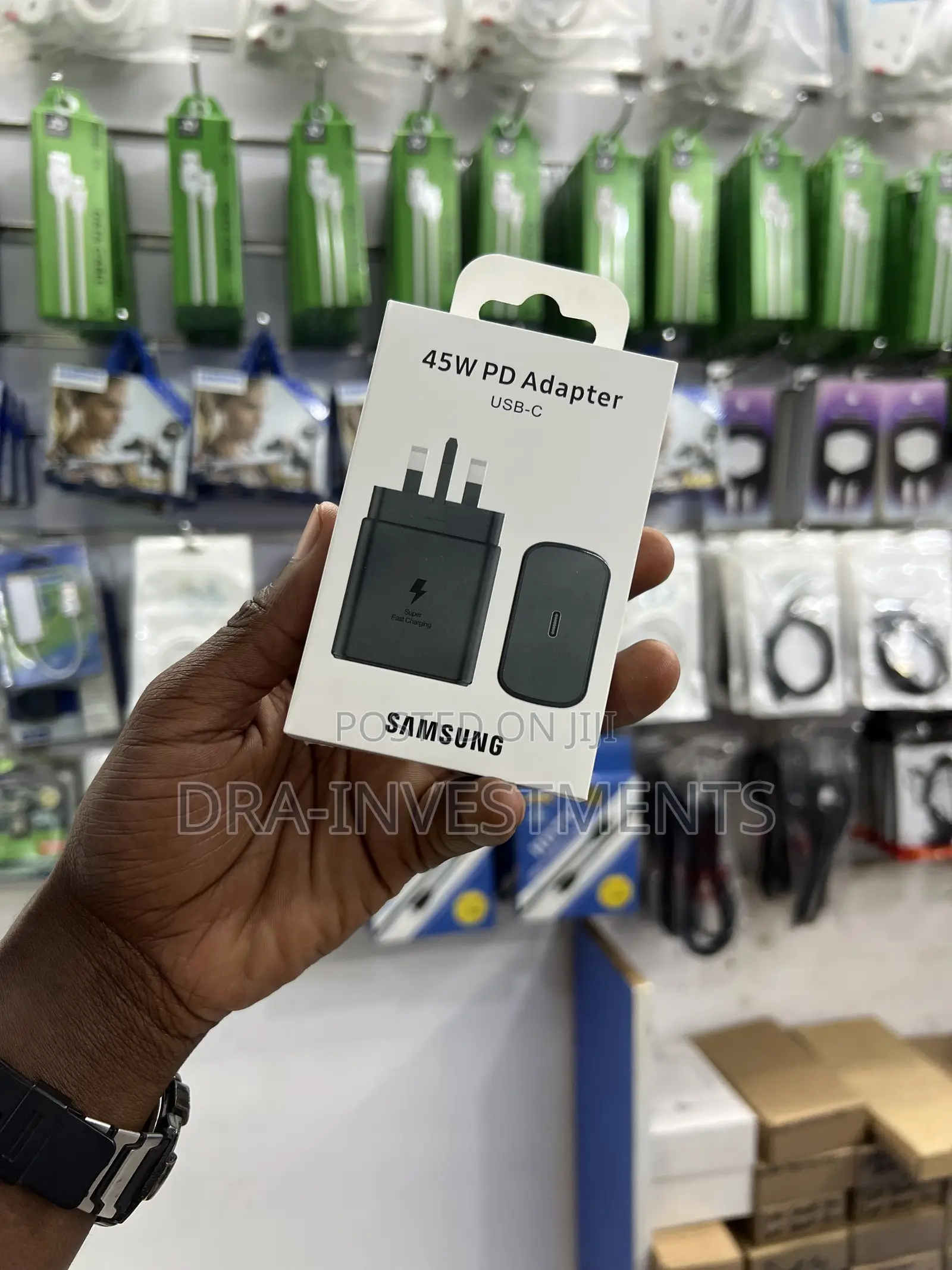 Original Samsung 45w Super Fast Charger | Type-C Pd Fast Charging