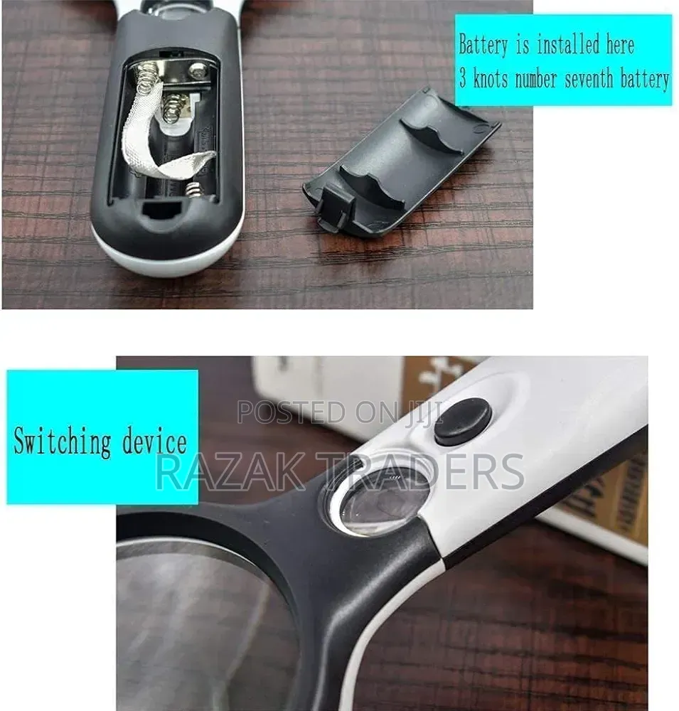 Magnifier Magnifying Glass Handheld Magnifying Glass Doublelight Glass