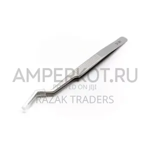 Precision Tweezers for SMD Components St-20 Curved Sharp Non-Magnetic